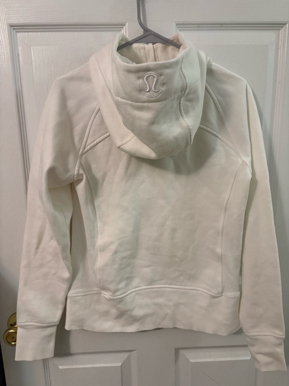 Lululemon white scuba full-zip hoodie - Picture 5 of 6